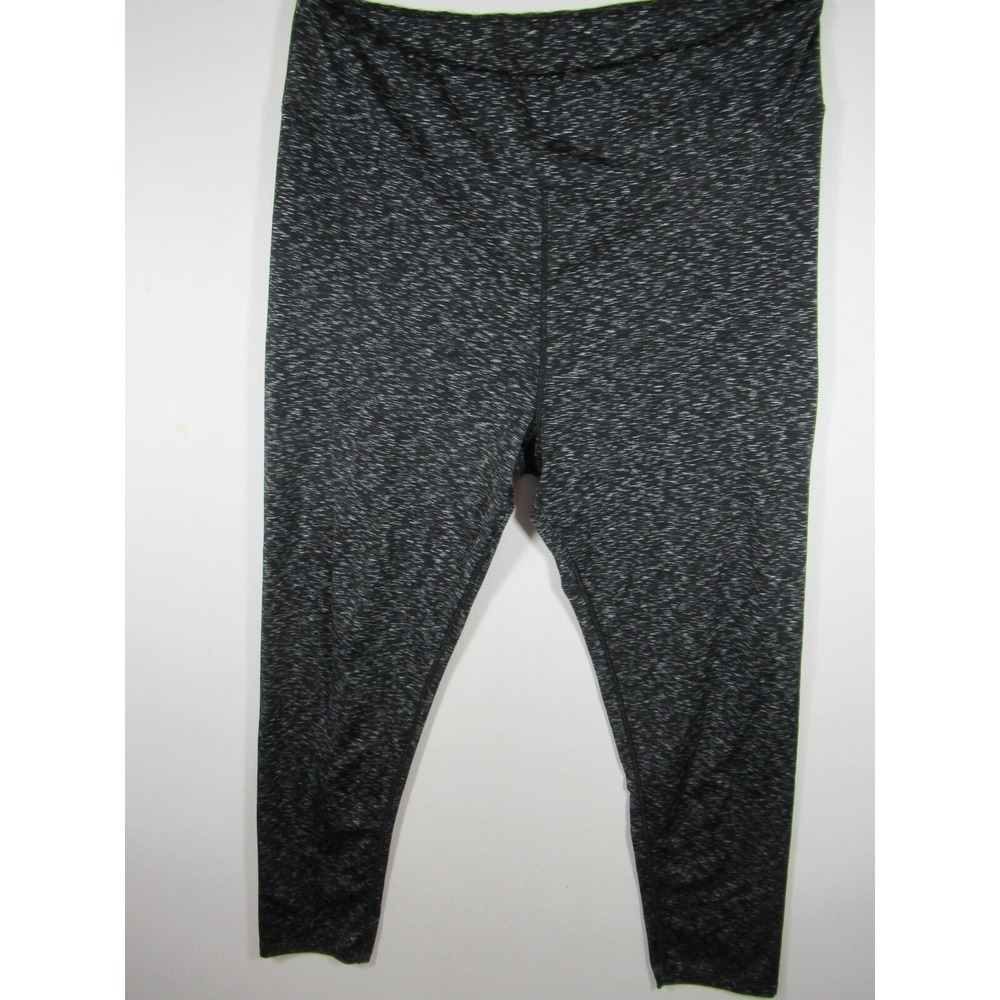 Earth Yoga Pants Women XL Black/Gray